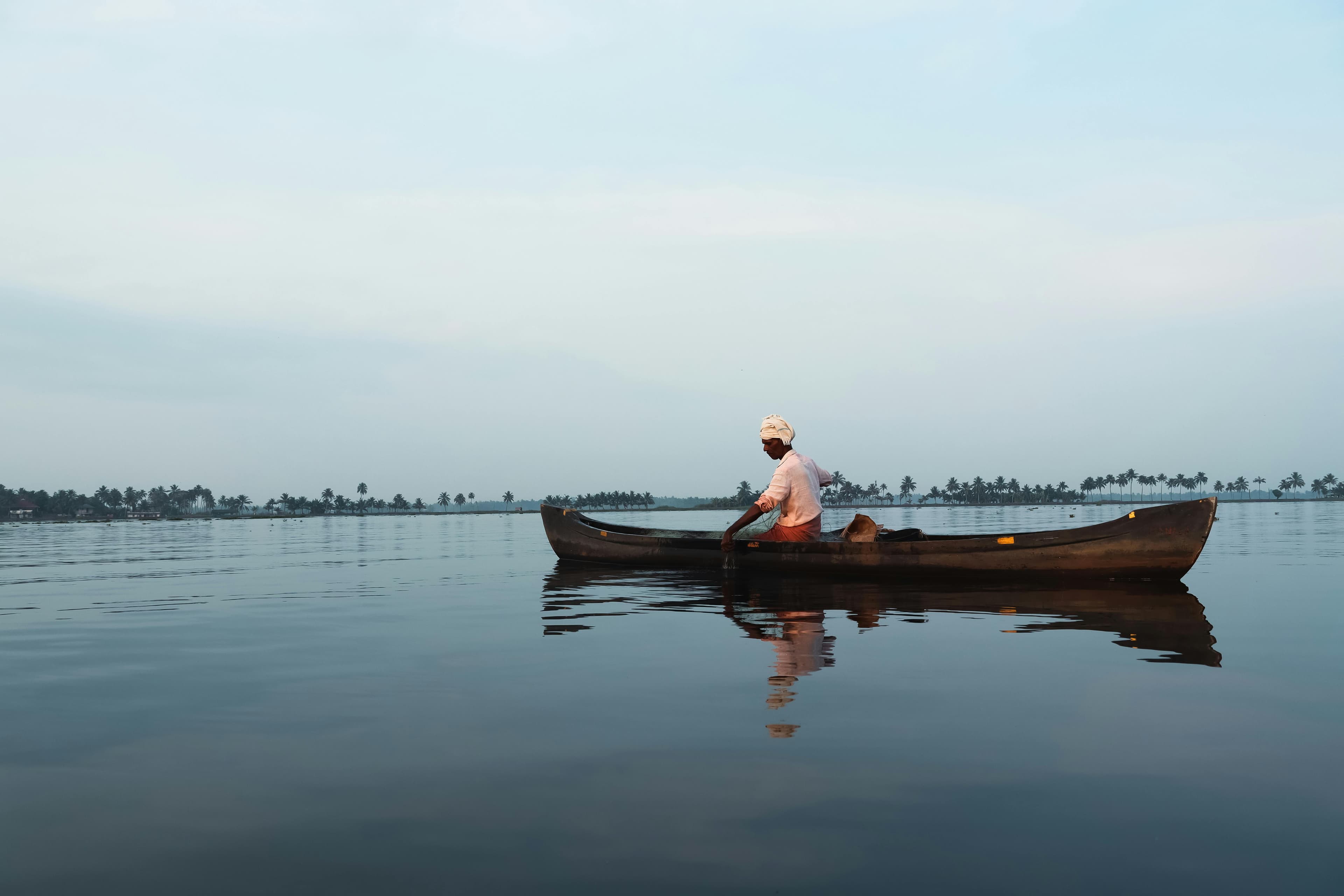 Day-trip backwater planning in Alleppey